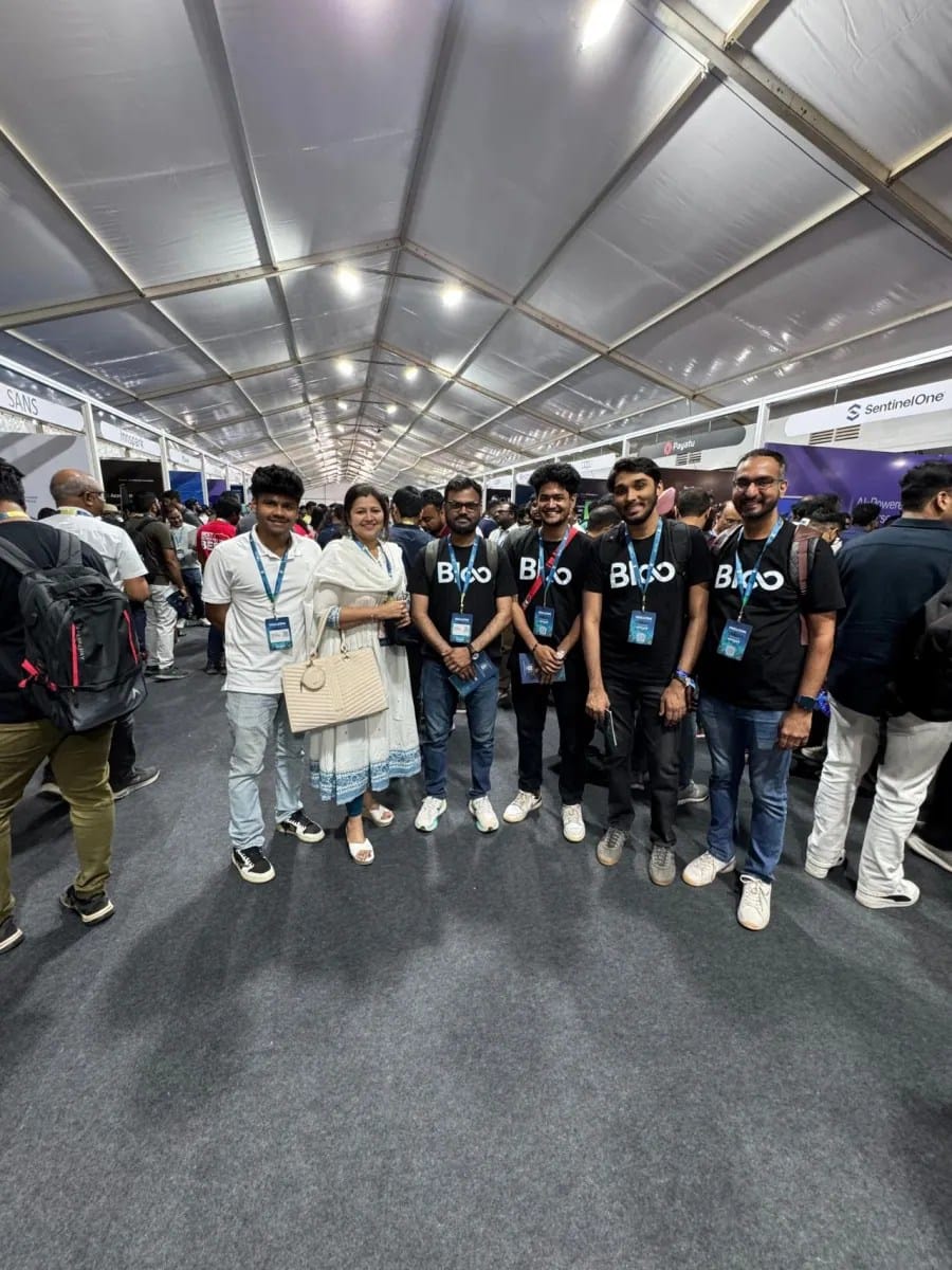 Bloo Team Networking at Nullcon 2026