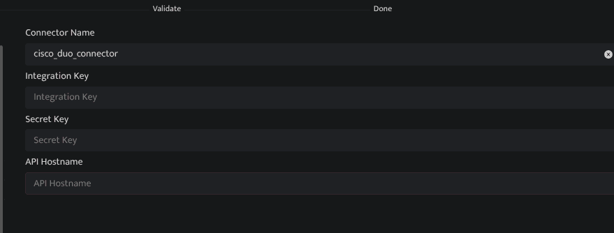Screenshot showing all connector configuration is done from the Datasource page in Bloo.