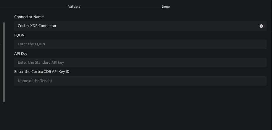 Screenshot showing all connector configuration is done from the Datasource page in Bloo.