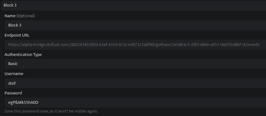 Screenshot showing the Add button for adding an authentication mode