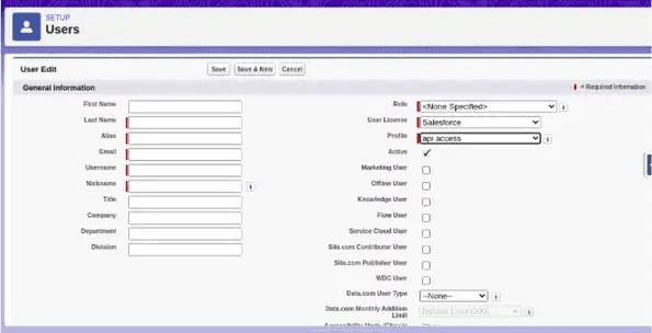 Screenshot of the Generate new password checkbox